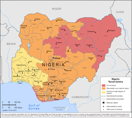 ナイジェリア治安最新情報 21年6月 海外安全 Jp 自立的な海外安全管理のための専門サイト