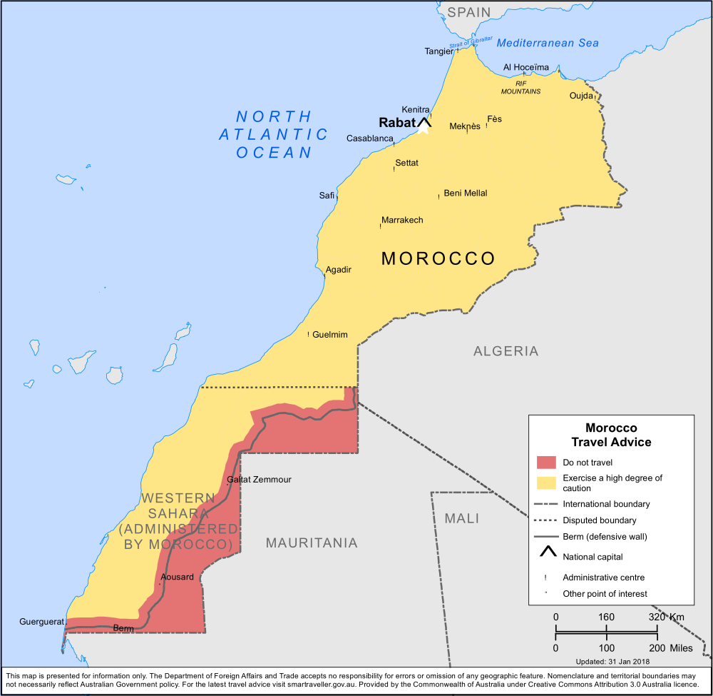 モロッコ治安最新情報（2023年1月）/海外安全.jp