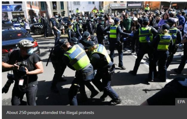 Melbourne-protest