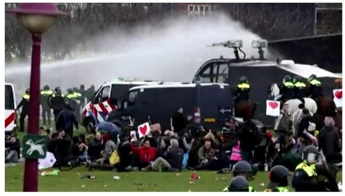 eindhoven-protest-clash