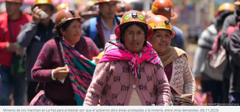 bolivia-miners-protest