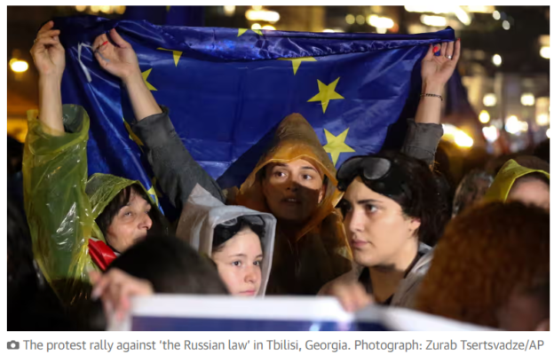 georgia-protest-euflag